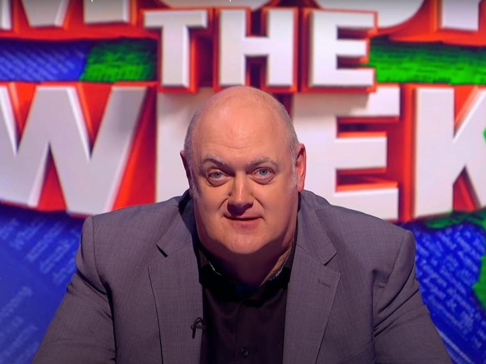 Ó Briain on ‘Mock the Week' (BBC)