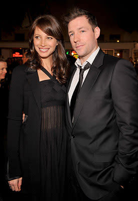 Christy Turlington and Edward Burns at the Los Angeles premiere of 20th Century Fox's 27 Dresses