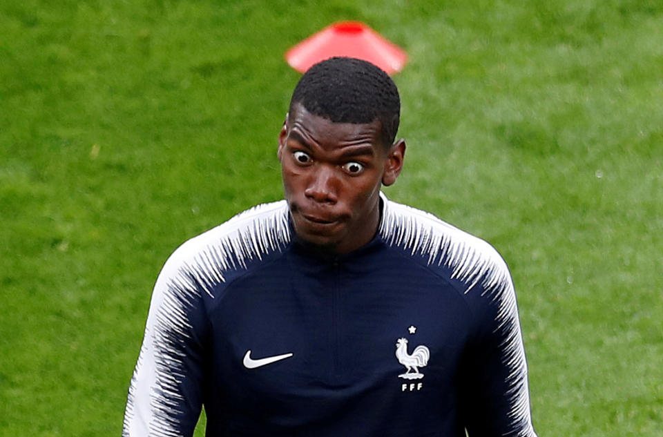 Paul Pogba prend ses responsabilités (photo Reuters).