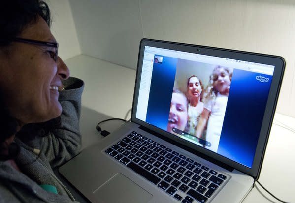 Skype is one of the options available for free video chatting.