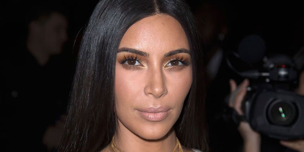 kim kardashian green eyes