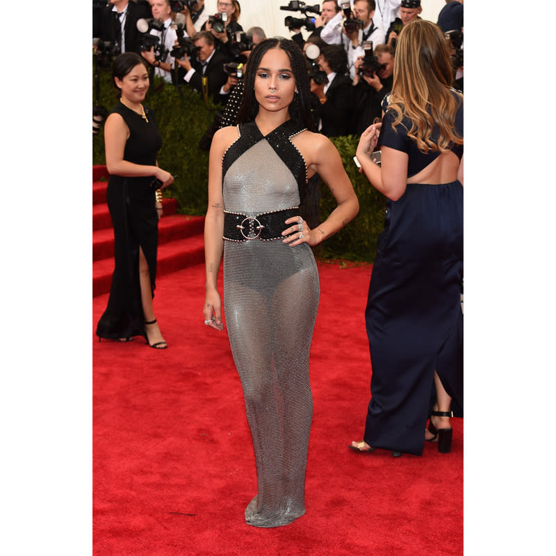 <h2>In Alexander Wang</h2> <p>At the Met Gala, 2015</p> <h4>Getty Images</h4>