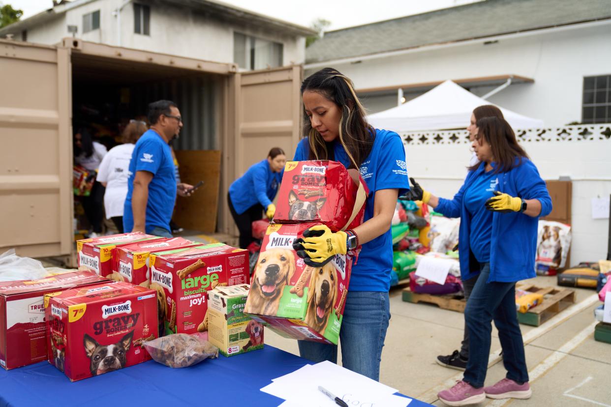 More than a Pet, a Humane Society of the United States campaign, works to bring awareness to Humane Society efforts which include providing pet supplies and services to underserved communities.