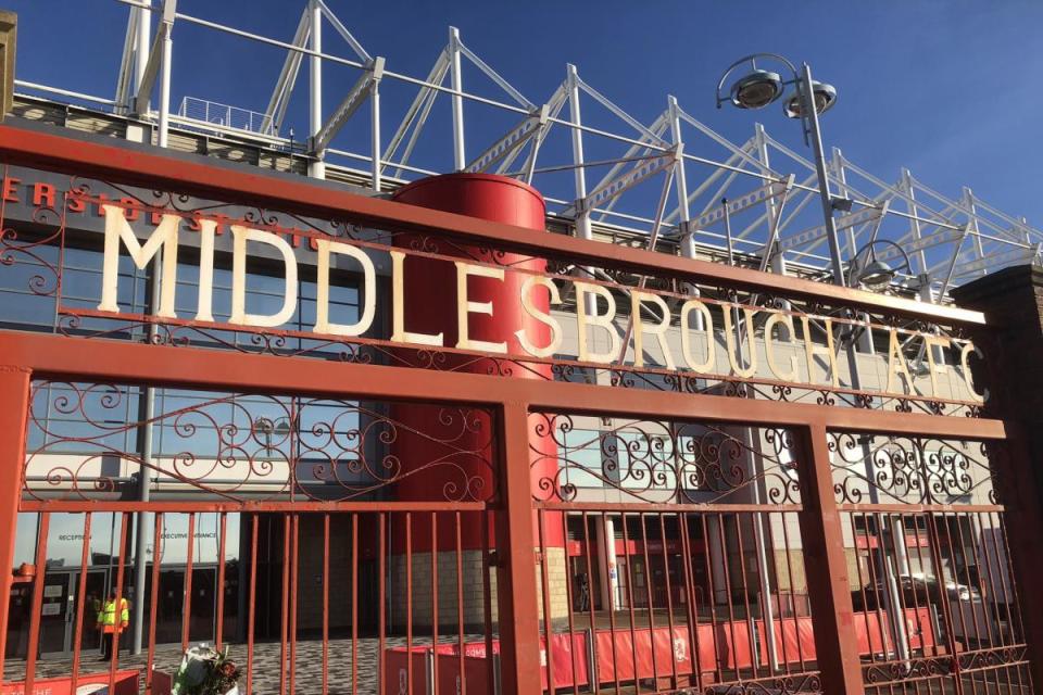 Middlesbrough's Ayresome Park gates