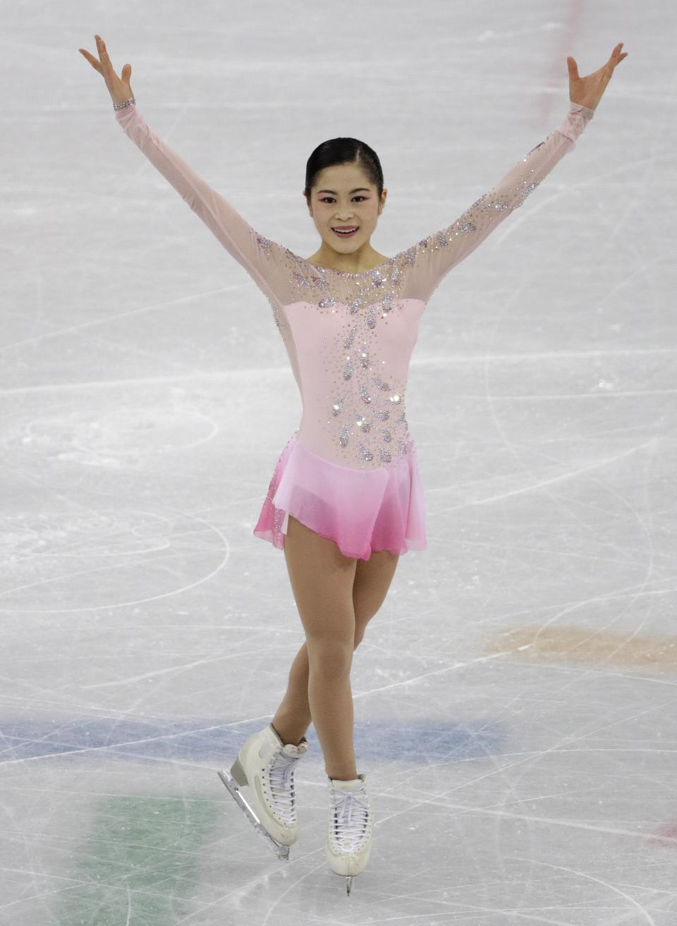 <p>Satoko Miyahara is a four-time Japanese national champion as well as the silver medalist from the 2015 World Championships. Miyahara finished fourth behind Medvedeva, Kostner and Osmond during the women’s short program portion of the team event. </p>