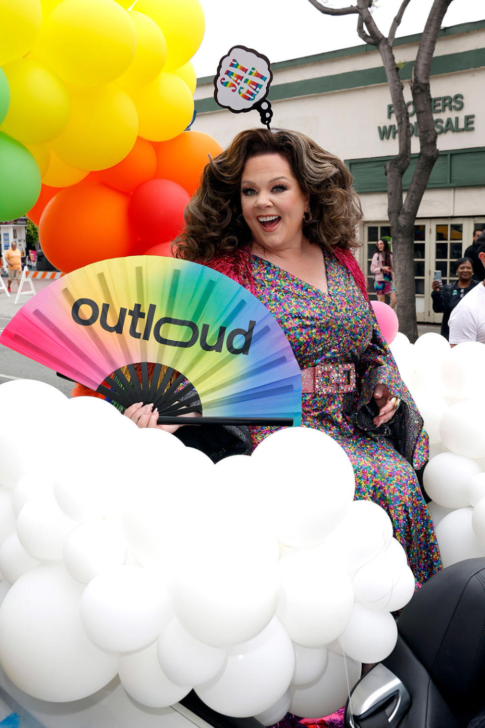 Melissa McCarthy attends the 2023 WeHo Pride Parade on June 04, 2023 in West Hollywood, California.
