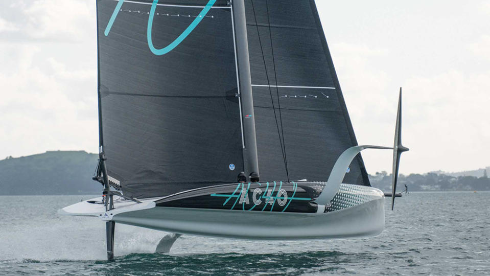 AC40 Foiling Yacht