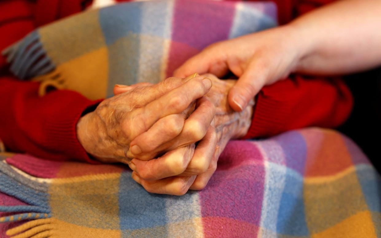 The government data showed care homes providing care for older people had the highest proportion of self-funders - EDDIE KEOGH/REUTERS