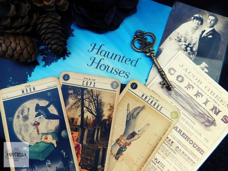 <p><a href="https://go.redirectingat.com?id=74968X1596630&url=https%3A%2F%2Fwww.etsy.com%2Flisting%2F518695058%2Fhalloween-tarot-reading-by-tarotbella&sref=https%3A%2F%2F" rel="nofollow noopener" target="_blank" data-ylk="slk:Shop Now;elm:context_link;itc:0;sec:content-canvas" class="link ">Shop Now</a></p><p>Halloween Tarot Reading</p><p>etsy.com</p><p>$25.00</p>