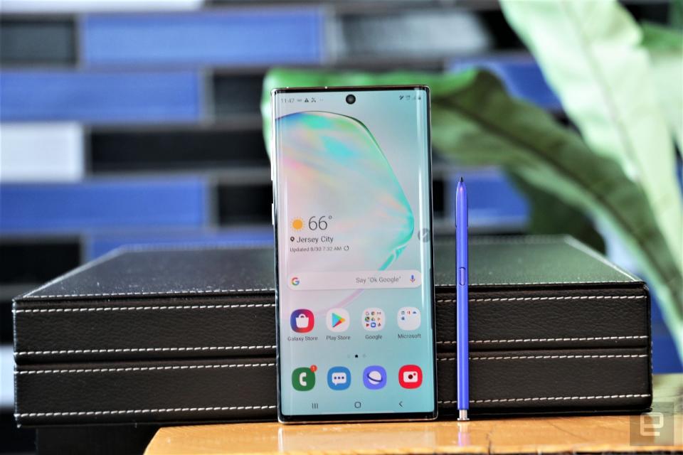 Samsung Galaxy Note 10 review

Cherlynn Low / Axget