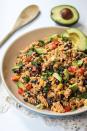 <p>It's basically like making a burrito bowl out of pasta.</p><p>Get the recipe from <a rel="nofollow noopener" href="http://www.ambitiouskitchen.com/2015/06/healthy-southwest-pasta-salad-with-chipotle-lime-greek-yogurt-dressing/" target="_blank" data-ylk="slk:Ambitious Kitchen;elm:context_link;itc:0;sec:content-canvas" class="link ">Ambitious Kitchen</a>.</p>