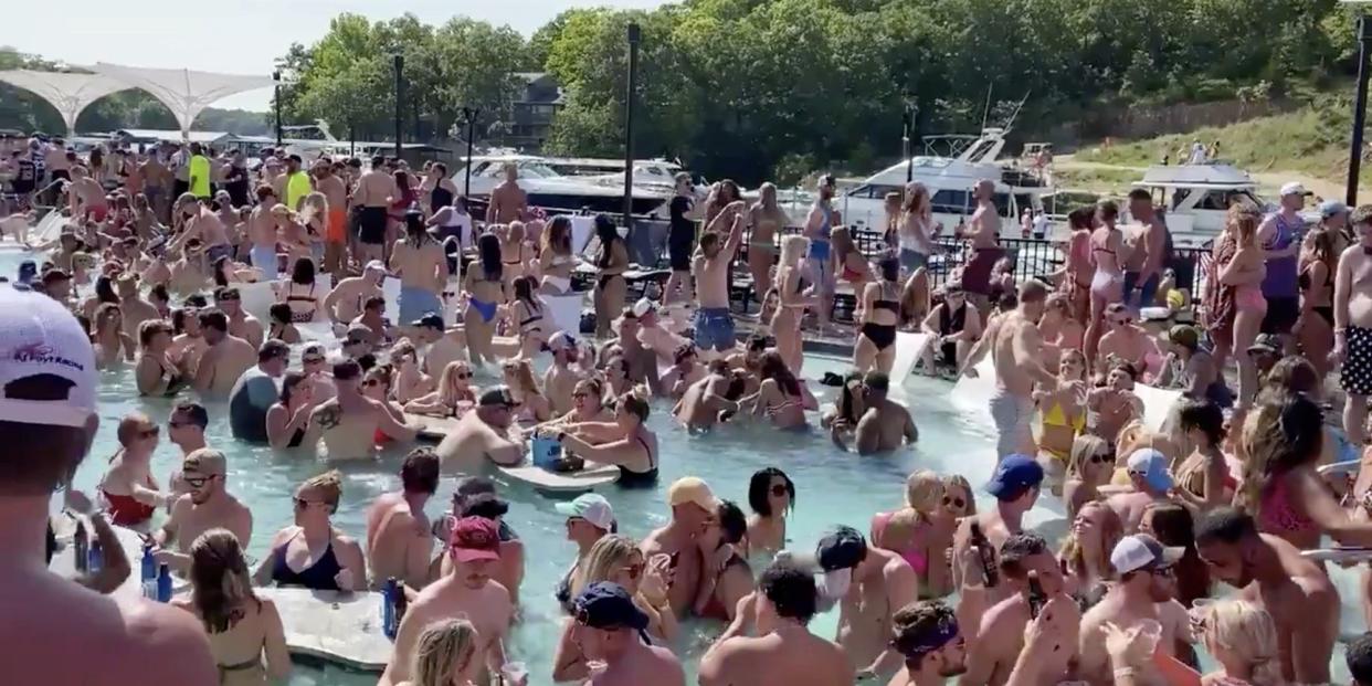 Lake of the Ozarks bar zero ducks given viral pool party