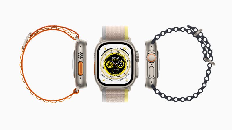 ▲蘋果發表會Apple Watch Ultra推出，主打喜歡極限運動的消費者。（圖／官方提供）