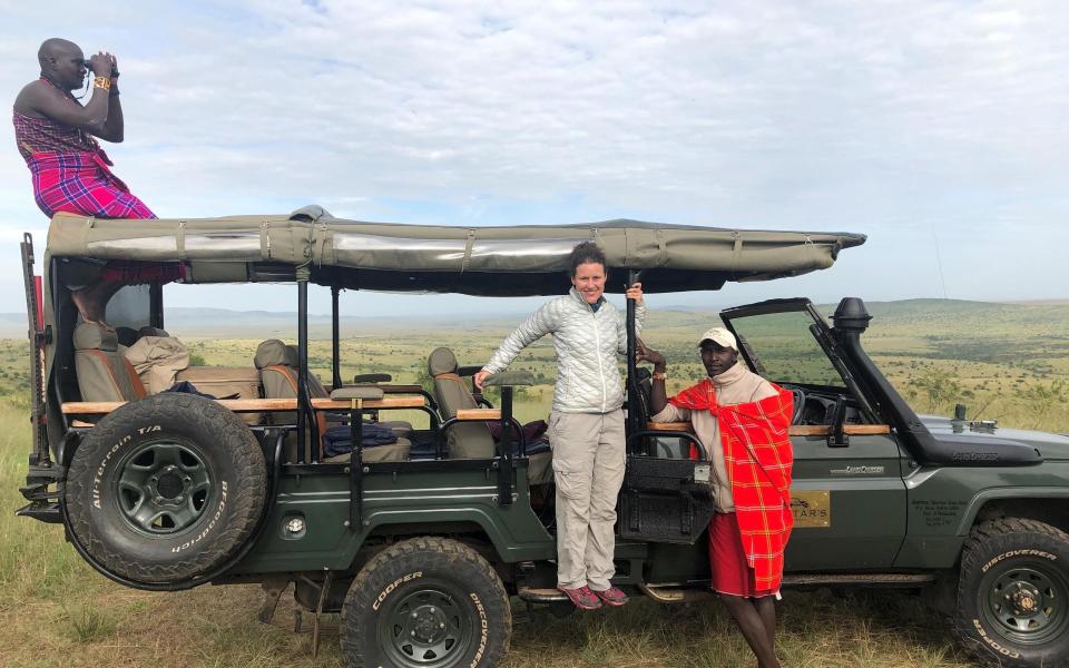 On game drives across Kenya's Maasai Mara Sarah was reminded that the world keeps turning  - Sarah Marshall