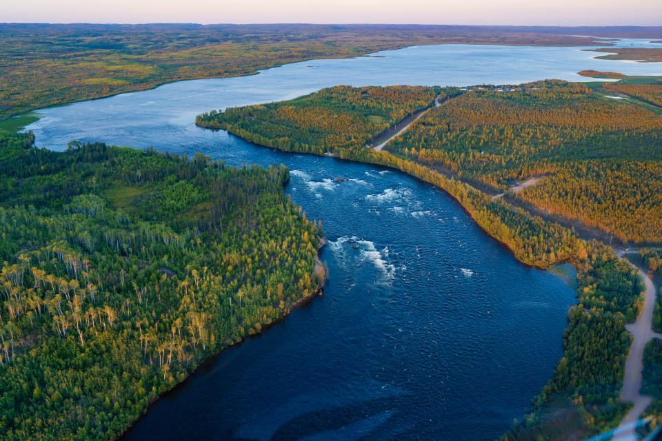 Image: Fond du Lac River (David Douglas / NBC News)