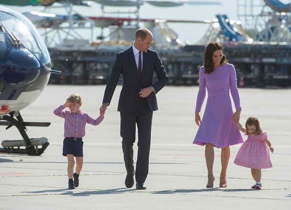 Prince William and family