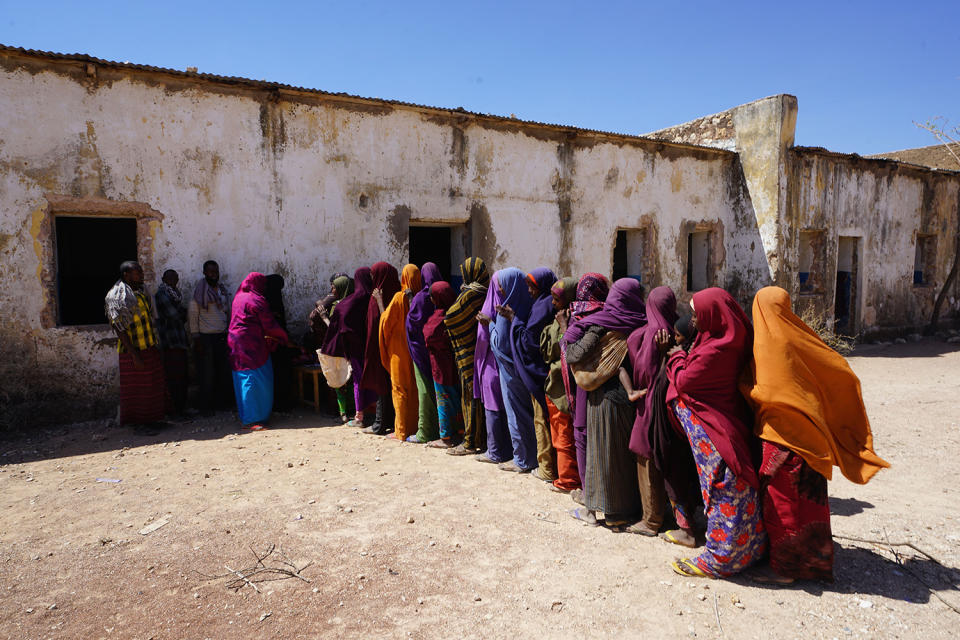 United Nations relief efforts in Somalia