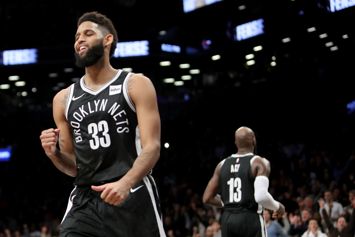 After learning that his former Los Angeles high school was in danger of shutting down, Brooklyn Nets guard Allen Crabbe stepped in and made a donation to keep the school open. (Getty Images)