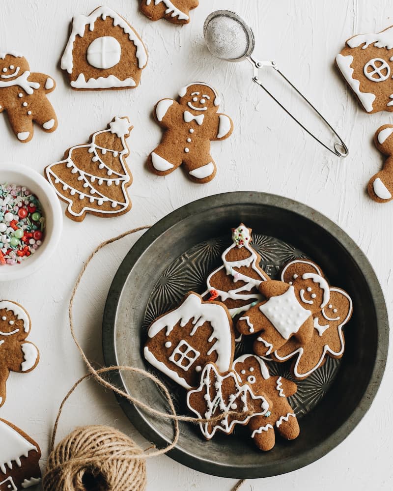 <span><a href="https://www.thekitchn.com/holiday-recipe-gingerbread-cookies-recipes-from-the-kitchn-198098" rel="nofollow noopener" target="_blank" data-ylk="slk:Classic Gingerbread Cut-Out Cookies;elm:context_link;itc:0;sec:content-canvas" class="link ">Classic Gingerbread Cut-Out Cookies</a> Credit: Angela Chung</span> <span class="copyright">Credit: Angela Chung</span>