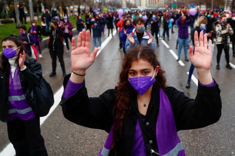 International Women's Day in Madrid