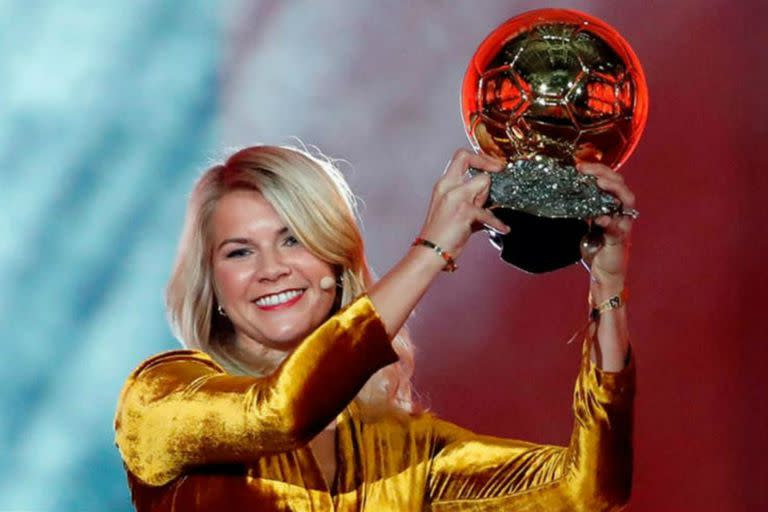En 2018, Hegerberg, fue ganadora del Balón de oro