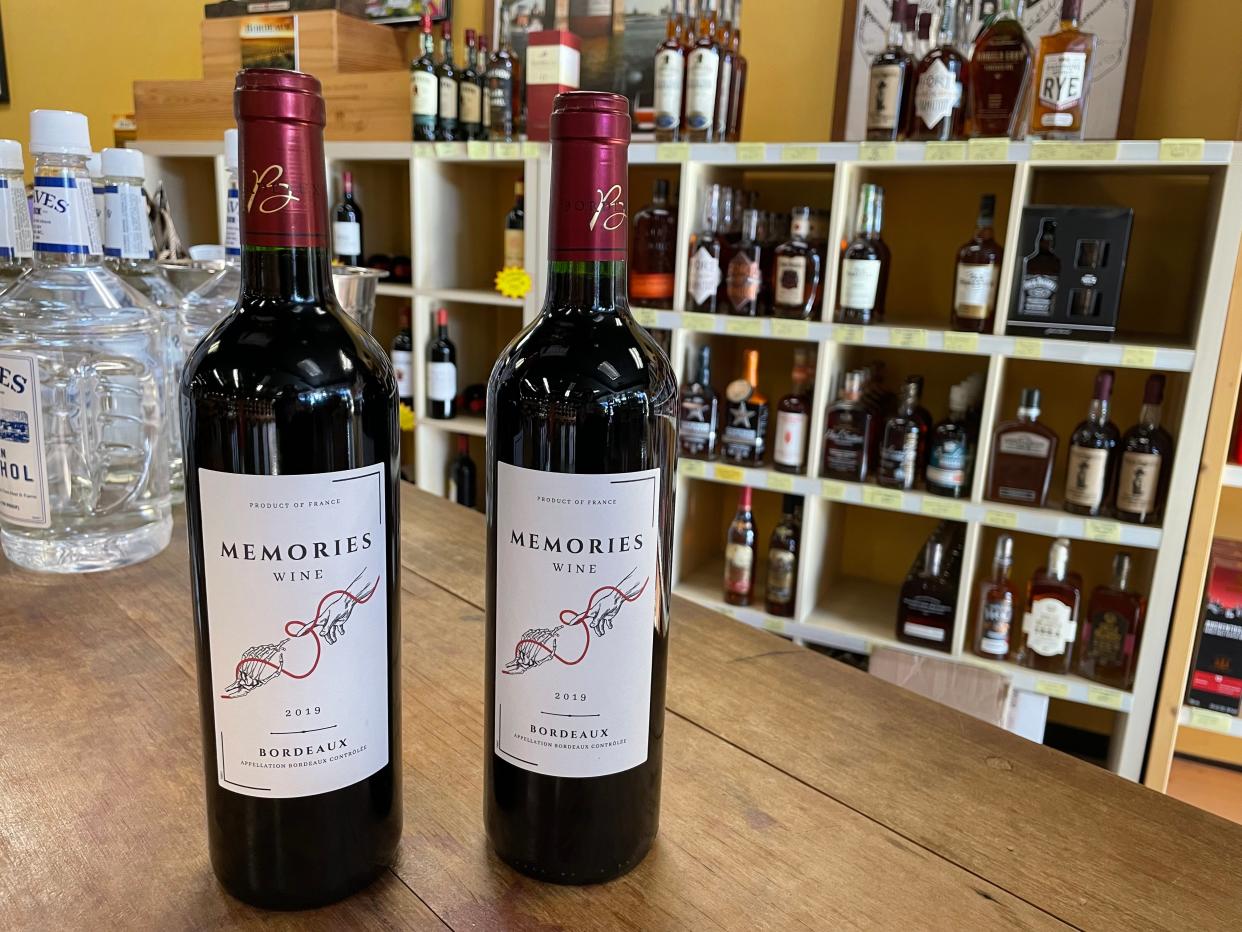 Memories Wine was established by Westchester resident Jordan Decker in honor of her late mother who lost her battle with cancer. The wine, carried exclusively at LeVino Wine Merchants in White Plains, is a blend of Cabernet Sauvignon and Merlot. Photographed April 25, 2024