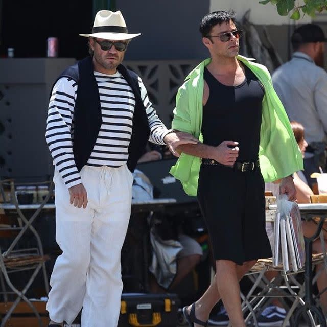 Ricky Martin y Edgar Ramirez