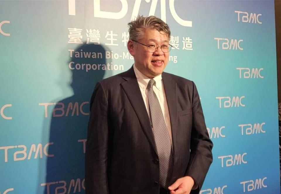 TBMC董事長瞿志豪分析台灣CDMO未來要切入的利基市場及建廠進度。圖／呂雪彗