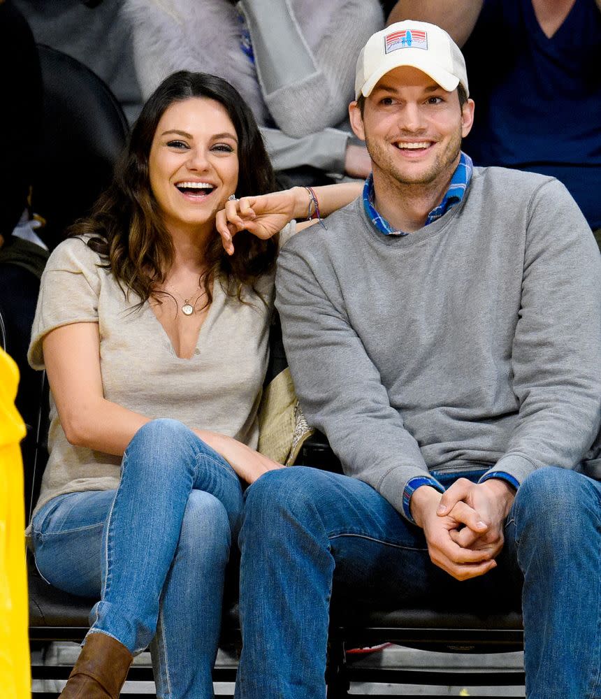 En 2012 la actriz había iniciado un romance con Ashton Kutcher.