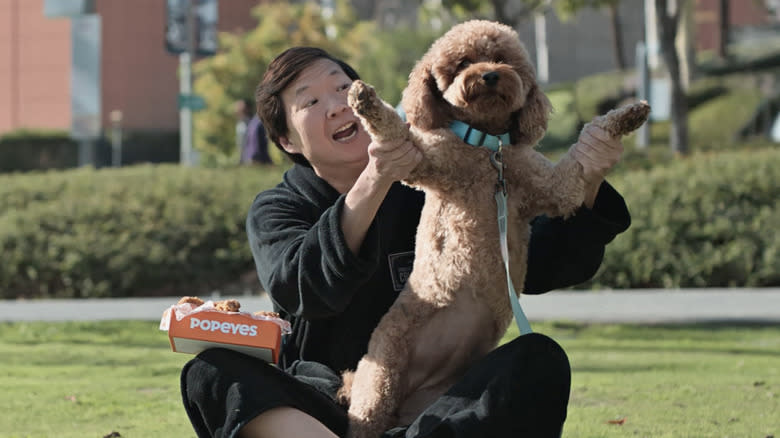 Ken Jeong in Popeyes ad