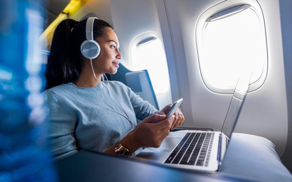 Technology flight myths - iStockphoto