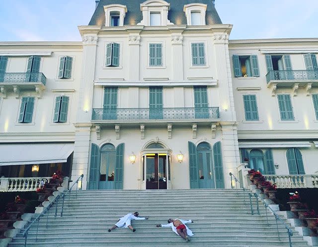 <p>The next day, on Katy's Instagram: "we cannes't"</p>