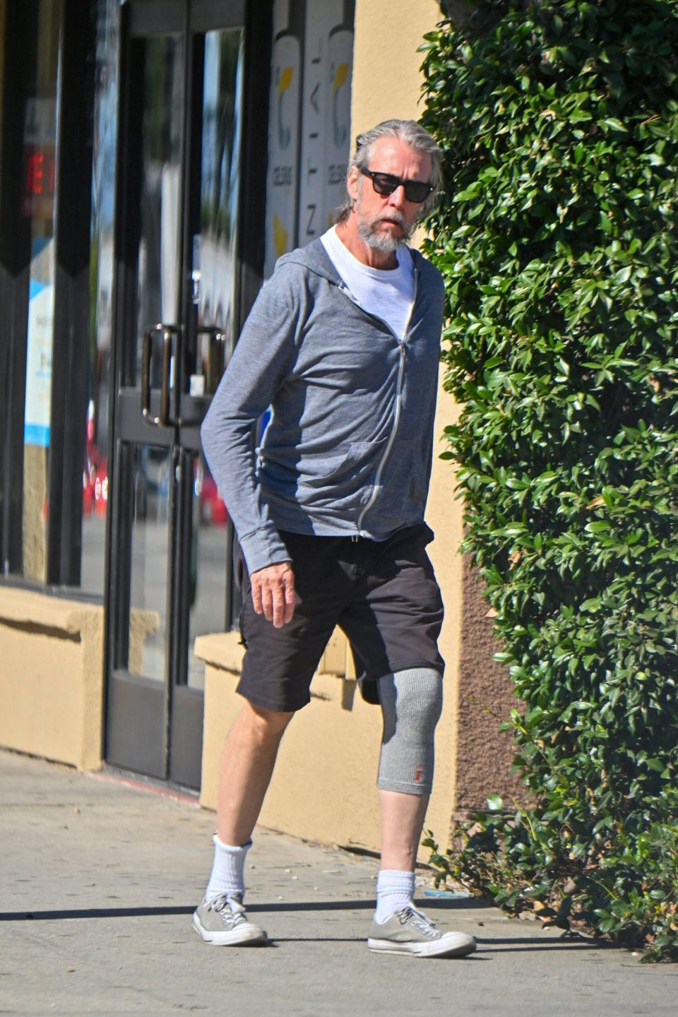 Alan Ruck is seen for the first time since his major accident in Hollywood