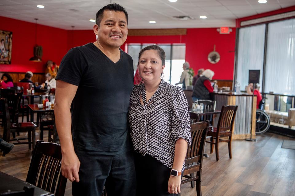 Julio Guadalupe and Tania Trejo, owners of Abuela’s Little Kitchen, have moved the restaurant to a larger brick-and-mortar less than a mile away at 6 Long Shoals Road in Arden.