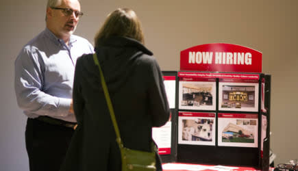 A Choice Career Fair As Jobless Claims Unexpectedly Drop To Two-Month Low