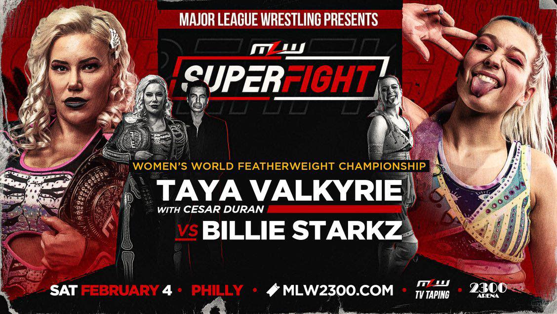 Billie Starkz To Challenge For MLW World Women's Championship At MLW SuperFight 2023