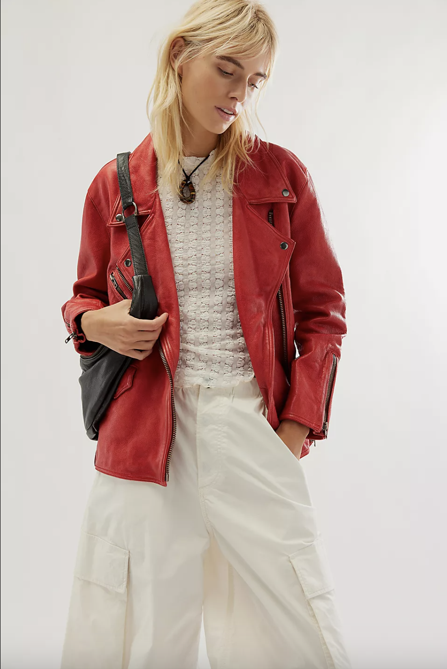 <p><a href="https://go.redirectingat.com?id=74968X1596630&url=https%3A%2F%2Fwww.freepeople.com%2Fshop%2Fjealousy-leather-moto-jacket%2F&sref=https%3A%2F%2Fwww.townandcountrymag.com%2Fstyle%2Ffashion-trends%2Fg45616405%2Fbest-leather-jackets-for-women%2F" rel="nofollow noopener" target="_blank" data-ylk="slk:Shop Now;elm:context_link;itc:0;sec:content-canvas" class="link ">Shop Now</a></p><p>Jealousy Leather Moto Jacket</p><p>freepeople.com</p><p>$498.00</p>