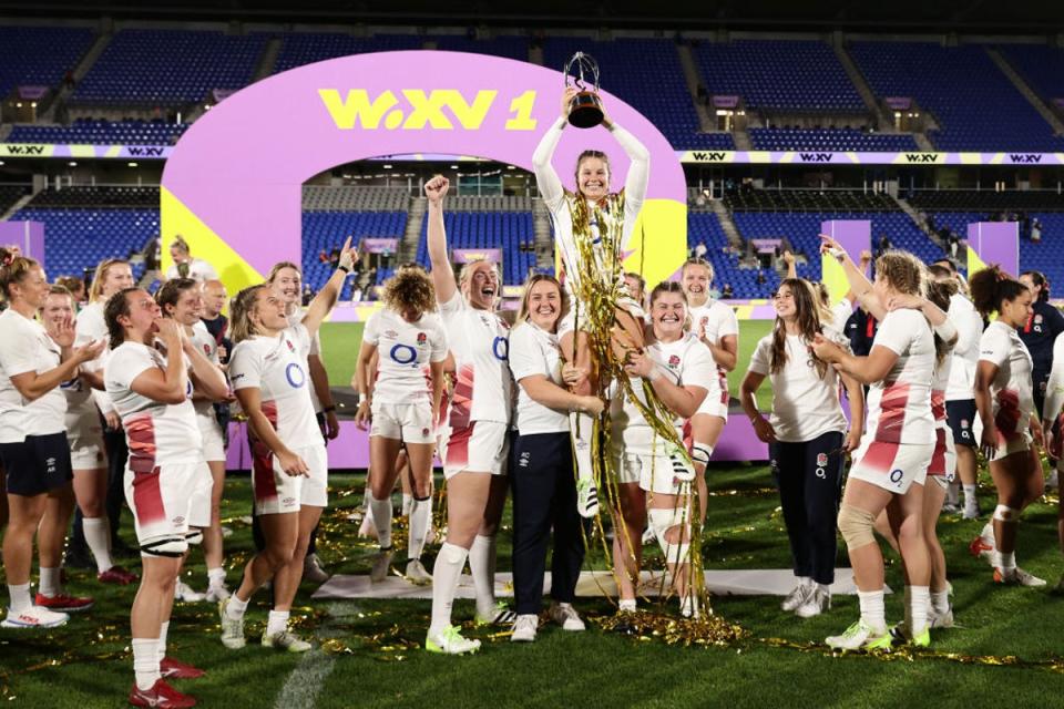 England triumphed at the first edition of WXV in the autumn (Getty Images)