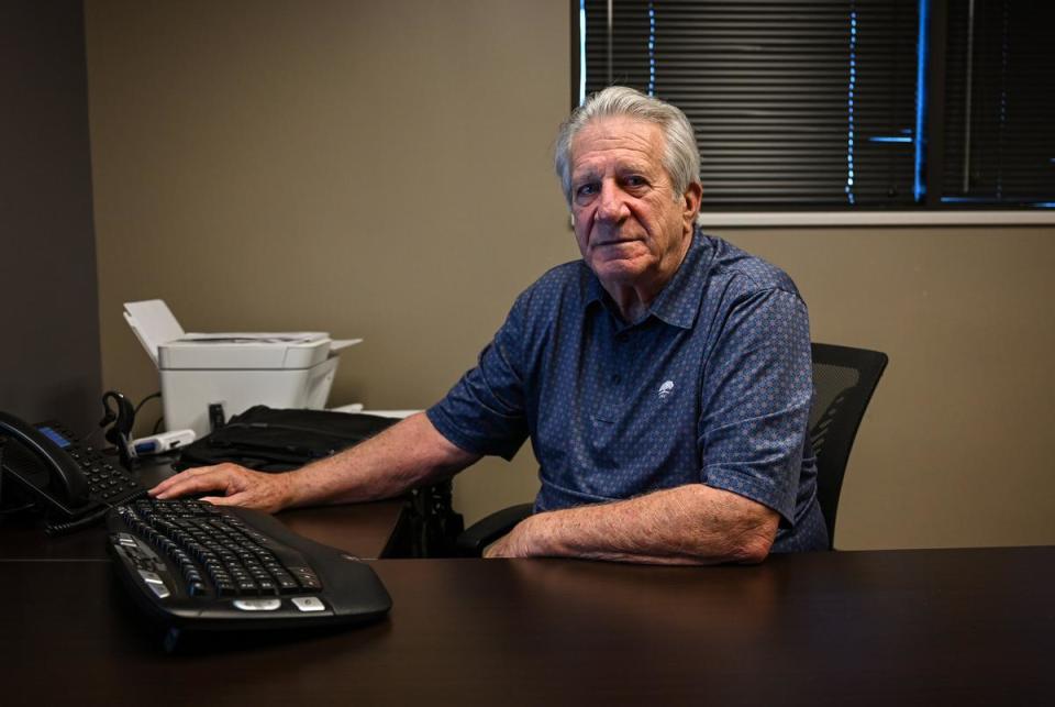 Dr. Alan Braid, abortion provider and owner of Alamo Women’s Reproductive Services in San Antonio, sits in his office for a portrait on June 14, 2022.