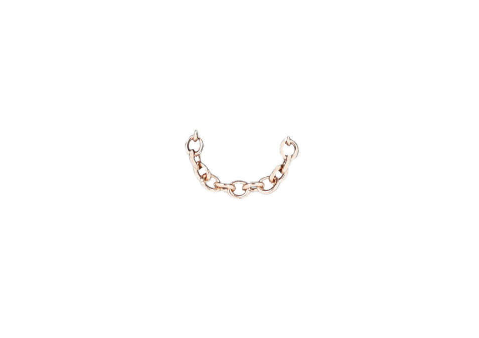 A simple, rose-gold septum ring that’s cute on any nose.