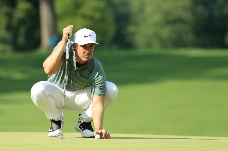 Jamie Lovemark boosted his hopes of a maiden PGA Tour victory thanks to five birdies in a six-hole stretch in the middle of his round at the Northern Trust