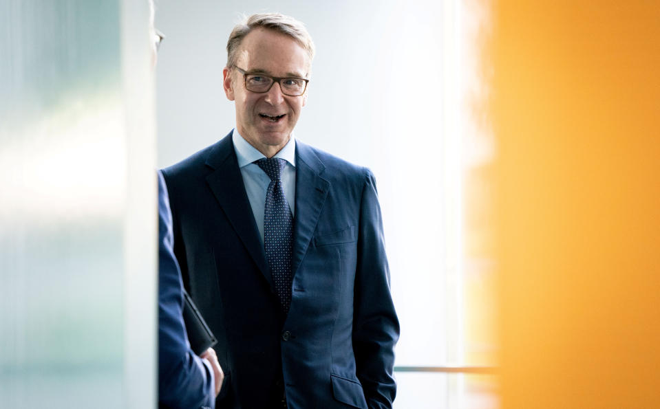 Bundesbank-Chef Jens Weidmann vor einer Kabinettssitzung im September 2020 (Bild: Kay Nietfeld/Pool via REUTERS)