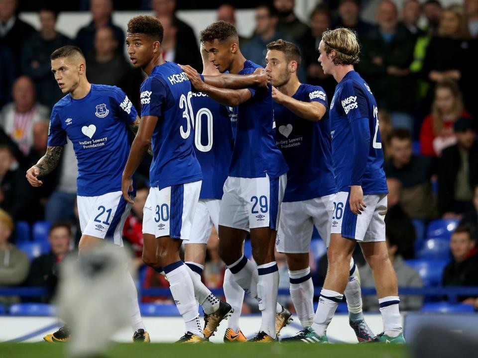 Everton had lost each of their previous four games: Getty Images