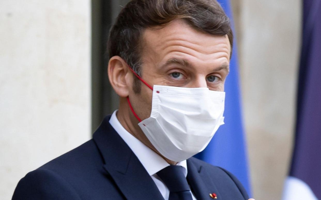 Emmanuel Macron has been "acting as if France has a God-given right of access to the British fish in British waters", says Lord Howard - Shutterstock
