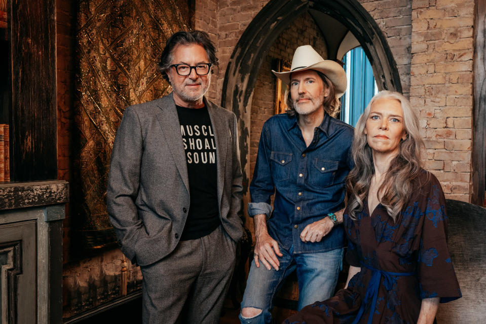 Billy Reid, David Rawlin, and Gillian Welch