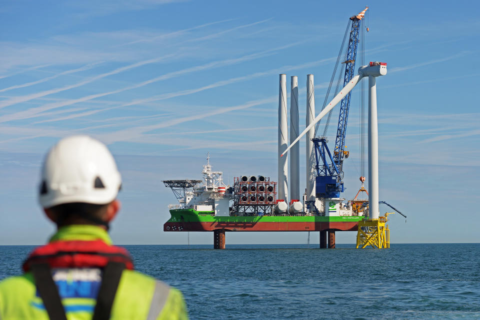 IMAGE: East Anglia One's offshore wind farm (ScottishPower)