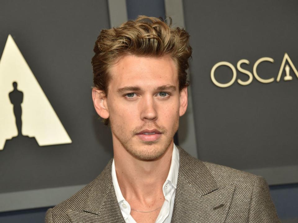 Austin Butler pictured at the Oscar Nominees Luncheon on 13 February 2023 (AFP via Getty Images)