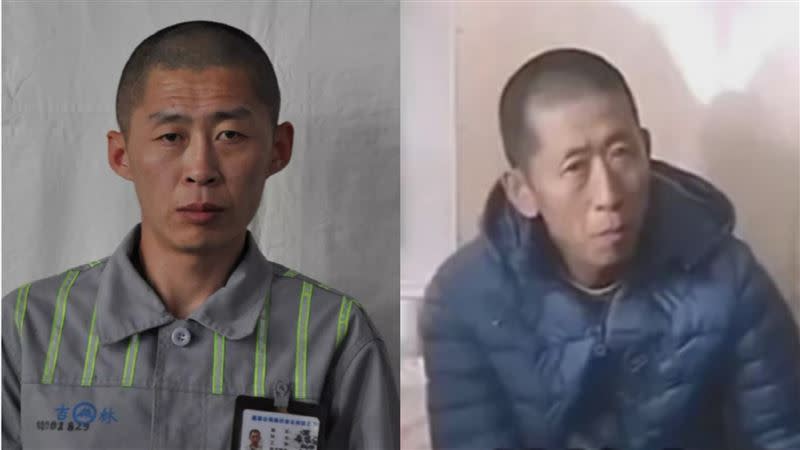 男子（右）長相神似北韓逃犯而頻被舉報。（圖／翻攝自微博）