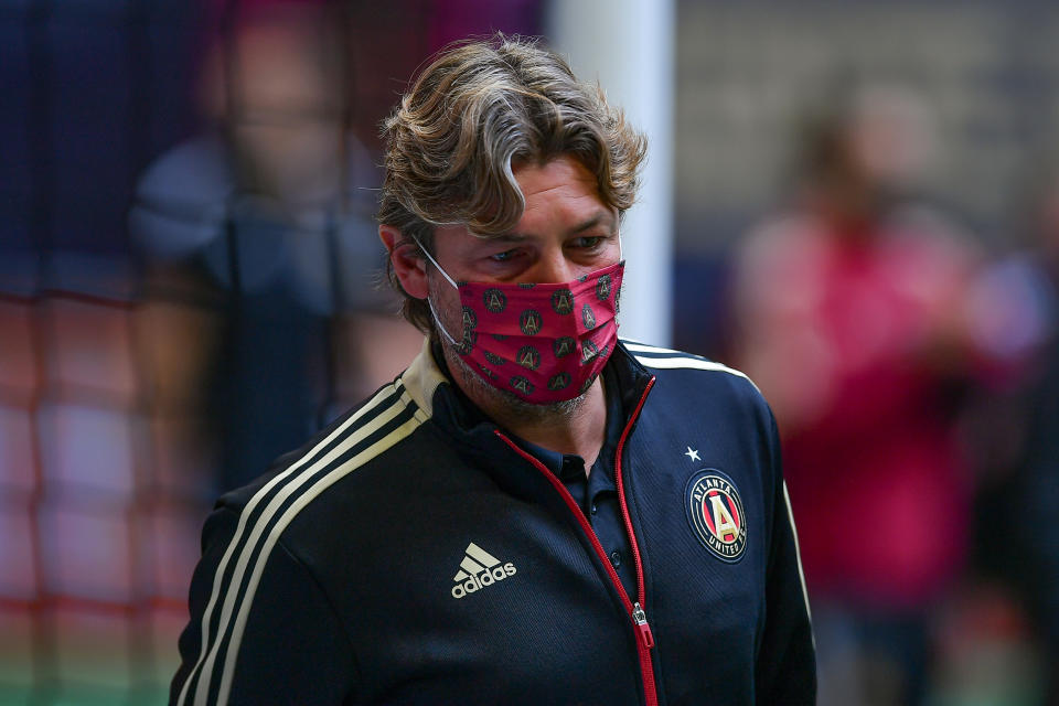 Gabriel Heinze former Atlanta United coach.