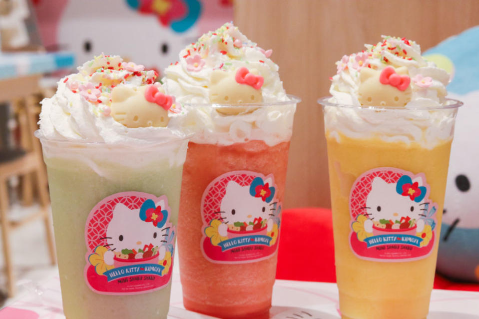 hello kitty themed drinks